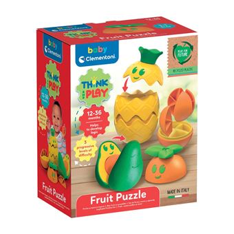 Frutas Empilháveis Clementoni Baby - 1