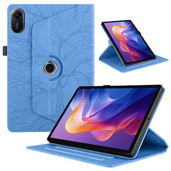 Capa ZURSANA para Xiaomi Redmi Pad 2 11 " 2025 | Pele PU | Suporte Giratório 360 Graus | Azul - 1