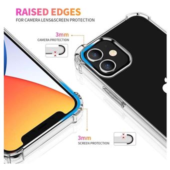 Capa para iPhone 6 e 6S de TPU Anti Shock - Transparente | Mega Formiga