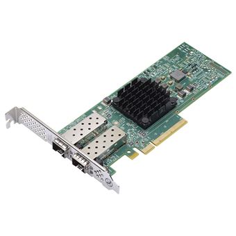 Cartão de Rede Lenovo Broadcom 57414 10/25GbE SFP28 2-port PCIe | Verde, Metálico - 1
