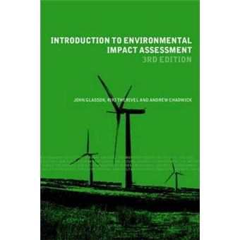 Introduction To Environmental Impact Assessment - 1