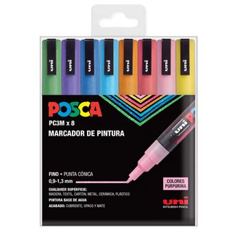Marcador Uni-Ball POSCA PC-3M/8C - 1