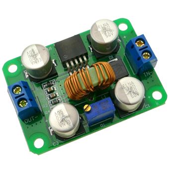 Fonte de Alimentação BeMatik DC-DC de 3.5-30V a 4-30V com Amplificador LM2587 DW-0422 - 1