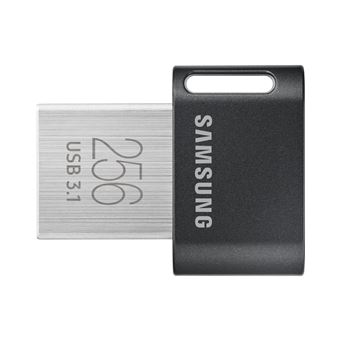 Unidade de Memória Usb Samsung MUF-256AB | Cinzento, Prateado - 1