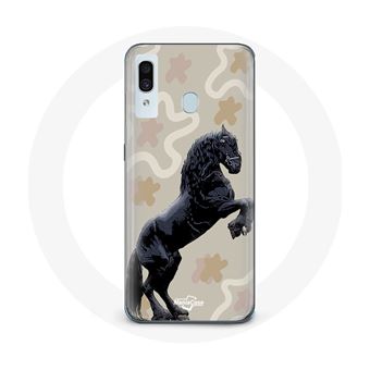 Capa Maniacase para Samsung Galaxy A20E Frisão Pretoraça de Cavalo - 1