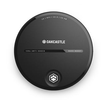 Leitor de Cd Oakcastle CD10 | Preto - 1