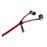 Auriculares Urban Revolt Zipper | Vermelho_3