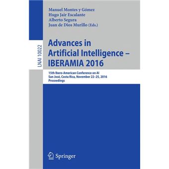 Advances In Artificial Intelligence - Iberamia 2016 - 1