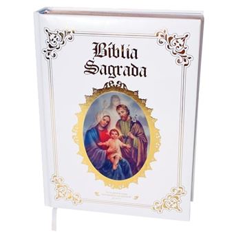 Bíblia Católica Sagrada Família - Capa Branca - 1