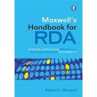 Maxwell'S Handbook For Rda - [Version Originale] - 1