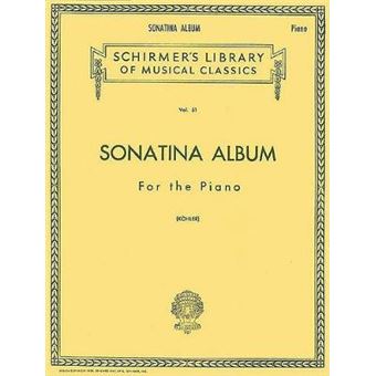 Sonatina Album Piano Solo Schirmer'S Library Of Musical Classics For The Piano 0051 - 1