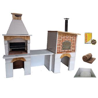 Churrasqueira com Forno Moldibric Lda Marseille Rf 477 | 230 x 271cm | 2300kg - 1