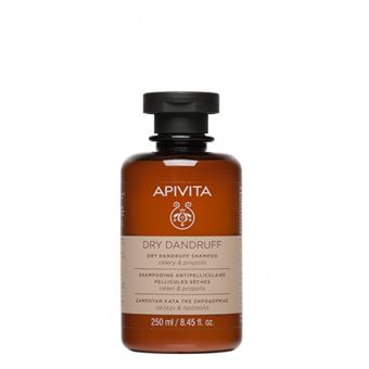Shampoo Apivita Dry Dandruff | Anticaspa Seca 250ml - 1