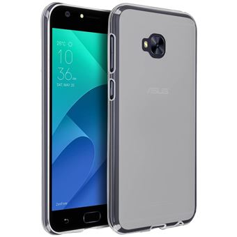 Capa Avizar Para Asus Zenfone Selfie Zd Kl De Silicone Flex Vel E Antimarcas Branco Capa