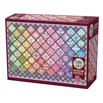 Puzzle Cobble Hill Four Square Quilt Blocks 49010 | 2000 Peças - 1