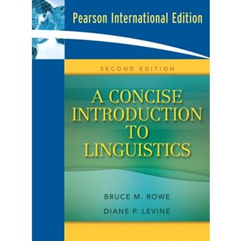 A Concise Introduction to Linguistics - Paperback - 2008 - 1