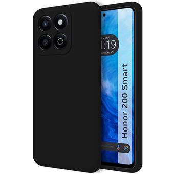 Capa de Silicone TUMUNDOSMARTPHONE líquido ultramacio para Honor 200 Smart 5G em preto - 1