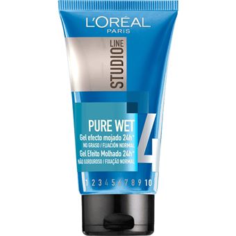 Gel de Cabelo LOréal Paris Studio Line Pure Wet 150ml - 1