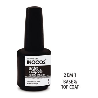 Base e Top Coat Inocos Antes e Depois 15ml - 1