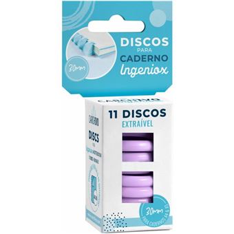 Discos para Caderno Ingeniox 66144014 - Malva - 1