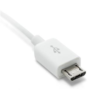 GRATEQ 85020 cabo USB 1,5 m 2.0 Micro-USB A USB A Branco - 1