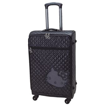 Mala de Viagem Hello Kitty | 60 cm | 4 Rodas | Preto - 1