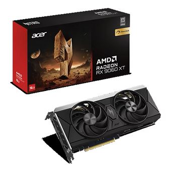 Placa de Vídeo Acer Nitro Radeon RX 9060 XT OC | Prateado - 1