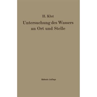Untersuchung Des Wassers an Ort Und Stelle - Paperback / softback - 0 - 1