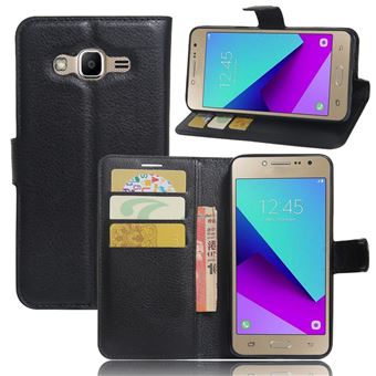 Capa Carteira Tipo Livro Wallet Multi4you para Samsung Galaxy J2 Prime - Preto - 1