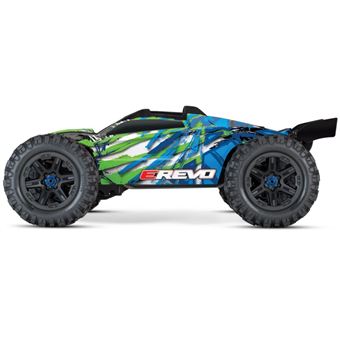 Carro Telecomandado Traxxas Monster Truck E-Revo 2 Brushless TSM 1/10 Verde - 1