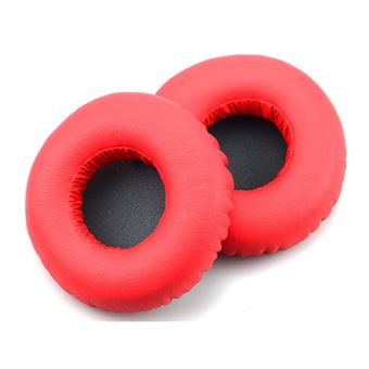 Almofadas de Substituição HSMY para Auscultadores JBL Synchros S400BT S400 - Vermelho - 1