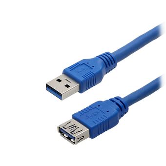 Cabo Extensão Blow USB 3.0 A Macho - USB 3.0 A Fêmea | 1.5 m - 1