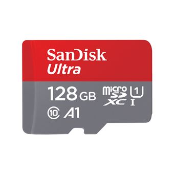 Cartão de Memória SanDisk Ultra microSD | Cinzento, Vermelho - 1