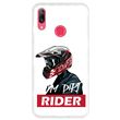 Capa Hapdey para Huawei Y7 2019 - Y7 Prime 2019 Design I'm Dirt Rider em Silicone Flexível e TPU