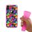Capa Tpu Hapdey para Iphone X - Xs | Design Padrão de Bolhas Em Quadrinhos 4 - Rosa_3
