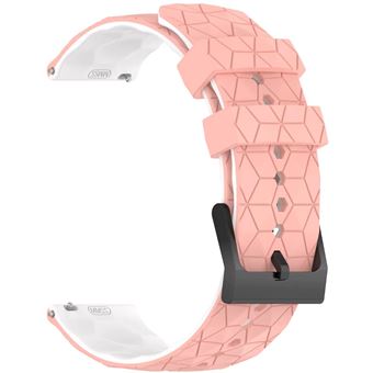 Bracelete Hexatone Antiimpacto para Amazfit GTR 3 / 3 Pro | Rosa e branco - 1
