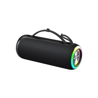 Coluna Wireless Newmine BT507 | 66mm | RGB | 24h | 5200mAh | ipx6 | AUX | Type-C | ipx5 | Bluetooth5.0 | 40W | Preto - 1