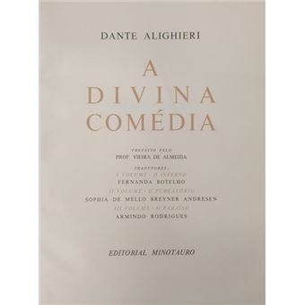 A divina comédia. - 1