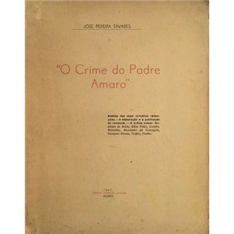 O crime do padre amaro. - 1