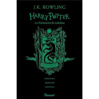 Harry Potter E O Prisioneiro De Azkaban Sonserina - Capa Dura - 1