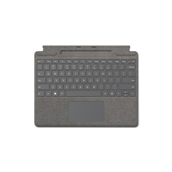 Teclado para Dispositivos Móveis Microsoft Surface Pro Signature Keyboard | Platina - 1