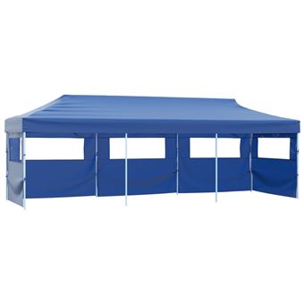Tenda para Festas vidaXL Pop-Up Dobrável | 5 Paredes 3X9m Azul - 1