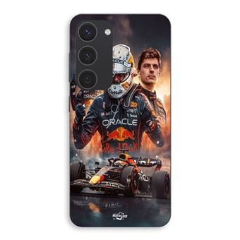 Capa Maniacase para Samsung Galaxy S23 Plus | Max Verstappen F1 art wallpaper - 1