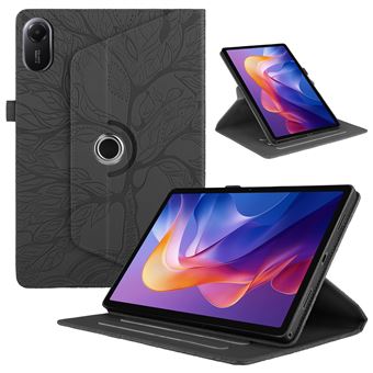Capa ZURSANA para Xiaomi Redmi Pad 2 11 " 2025 | Pele PU | Suporte Giratório 360 Graus | Preto - 1