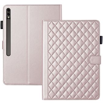 Capa ZURSANA para Samsung Galaxy Tab S10 Plus/ S9 Plus/ S9 FE Plus 12,4 " | Pele PU | Rosa - 1