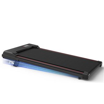 Passadeira 4 em 1 BIGZZIA | Inclinação de 0-7% | Velocidade Ajustável 1-8 km/h | Carga máxima 130 kg | Preto - 1