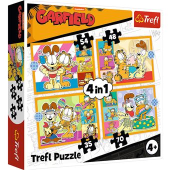 Puzzle Trefl Gato, Cão 34673 - 1