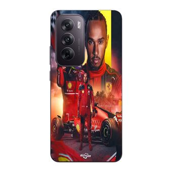 Capa Maniacase para Oppo Reno 12 pro 5G | Lewis Hamilton Scuderia Ferrari F1 oficial - 1