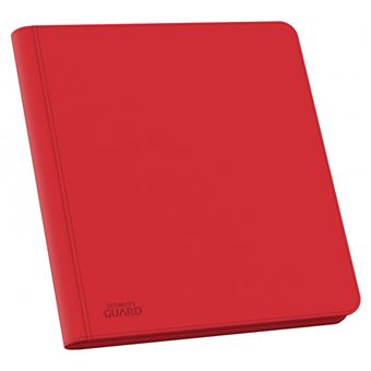 Ultimate Guard Zipfolio 480 24-Pocket Xenoskin Quadrow Red - 1