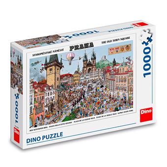 Puzzle DINO 533028 Old Town Square | 1000 Peças - 1